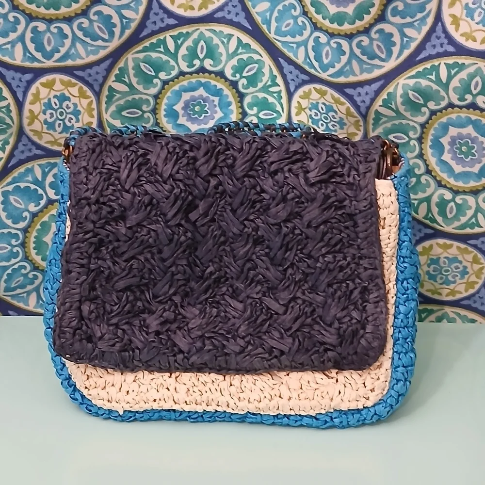 J. Crew Woven Crossbody Bag